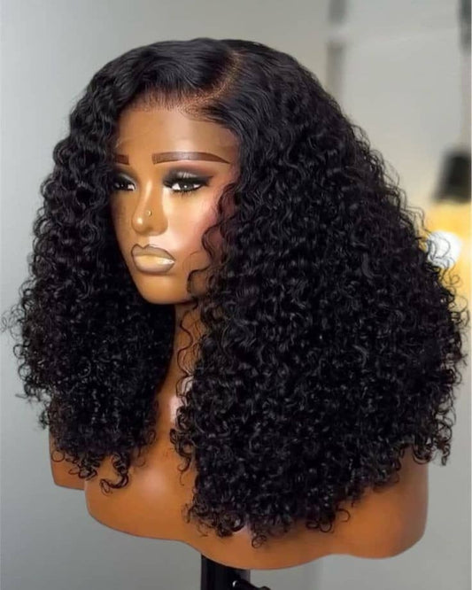5X5 Gluless curly wig - Human hair