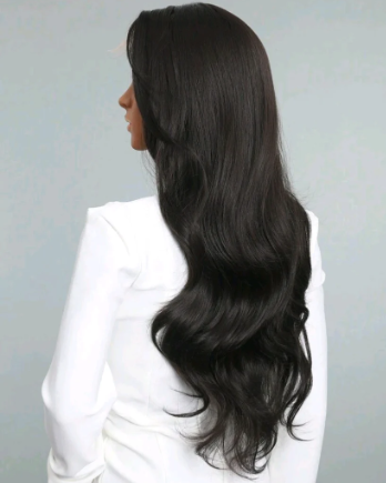 26Inch Black Stacey Human Blend hair