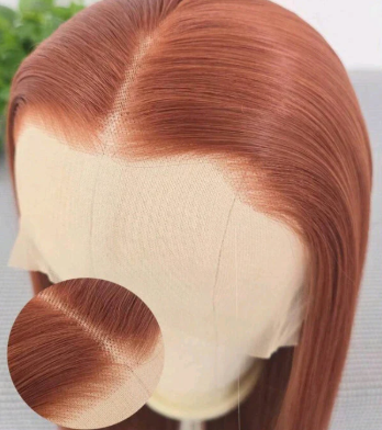 Dark Orange Long lace Human Blend