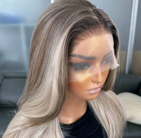 Blonde Ombre Lace Front - Human Blend