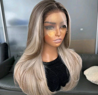Blonde Ombre Lace Front - Human Blend